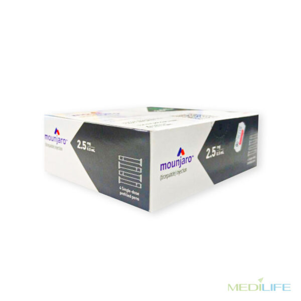 Mounjaro Injection 2.5 mg Booking with Prescription (trizepatide 4 Pens x 2.5 mg / 0.5 mL prefilled pen) - Image 3